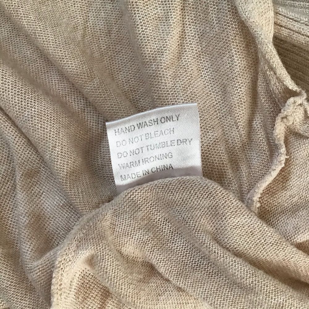Belldini Round Neck Ribbed Long Sleeve Sweater L - Picture 6 of 6